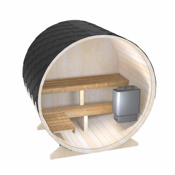 Sauna Barrel orizontala - Sauna Barrel