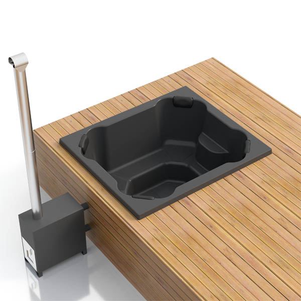 Jacuzzi din fibra de sticla - Jacuzzi din fibra de sticlă pentru apă dulce si sărată