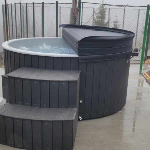 Jacuzzi din fibra de sticla - Jacuzzi din fibra de sticla pentru apa dulce si sarata