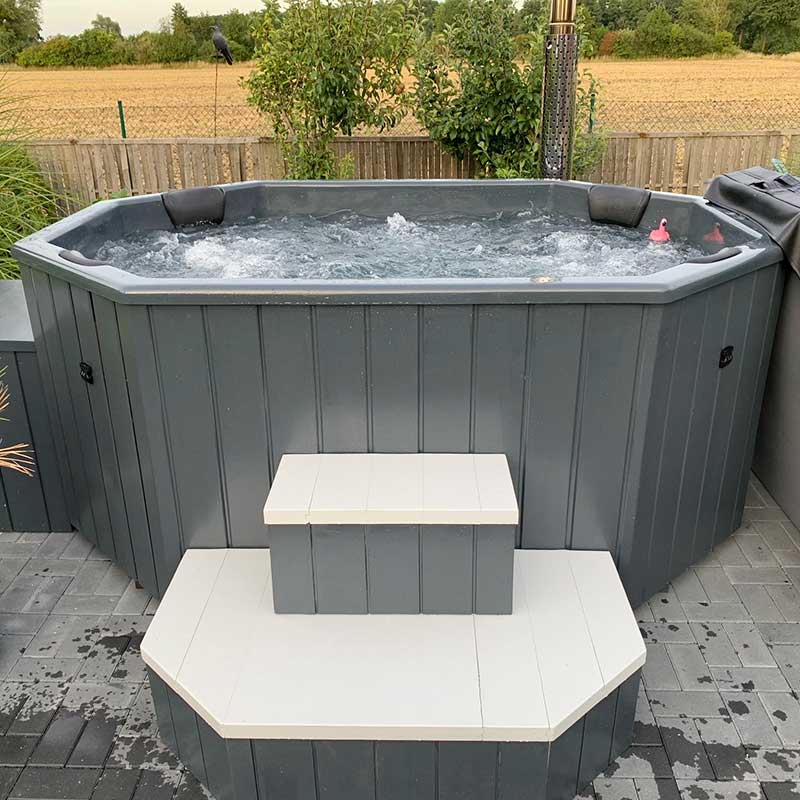 Jacuzzi din fibra de sticla - Jacuzzi din fibra de sticla pentru apa dulce si sarata