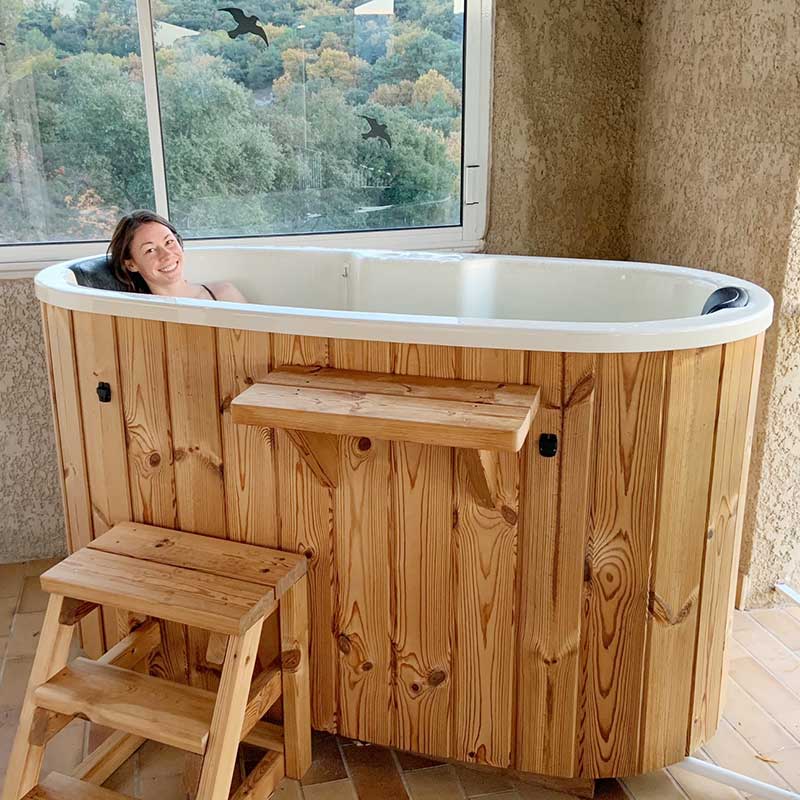 Ciubar pentru apa rece - Ciubar din fibra de sticla pentru apa rece (Ice bath)