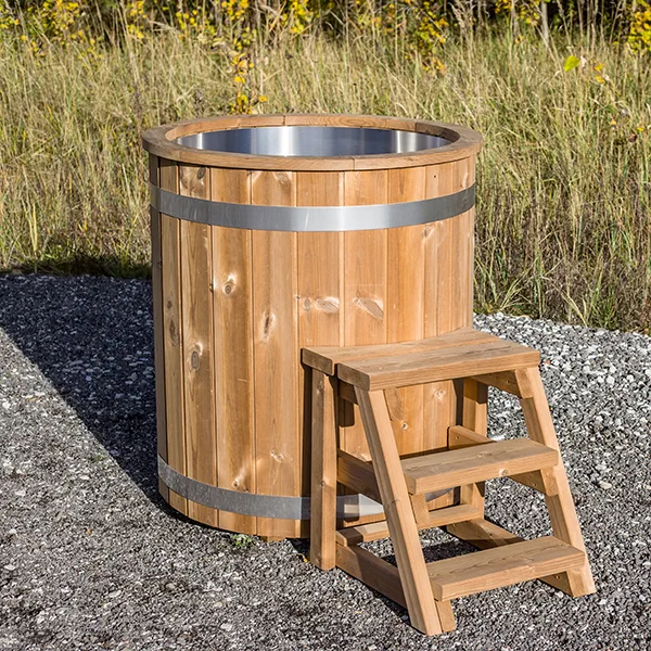 Ciubar din lemn pentru apa rece - photo-2-stainless-steel-cold-plunge-tub-for-one.jpg