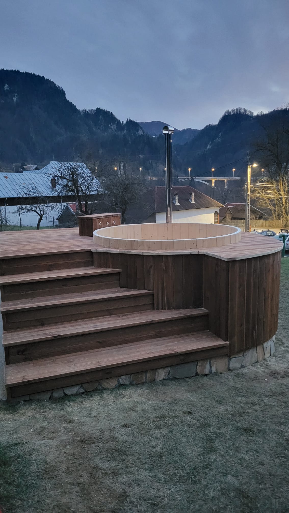 Proiect ciubăr, hot tub sau saună instalat de BSH Prodsalt — 83