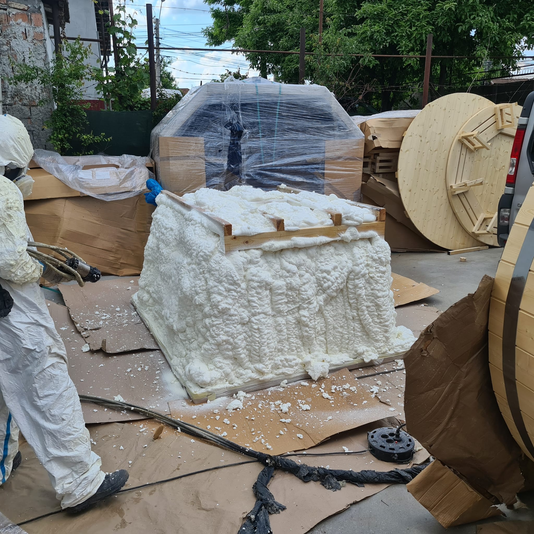 Proiect ciubăr, hot tub sau saună instalat de BSH Prodsalt — 12
