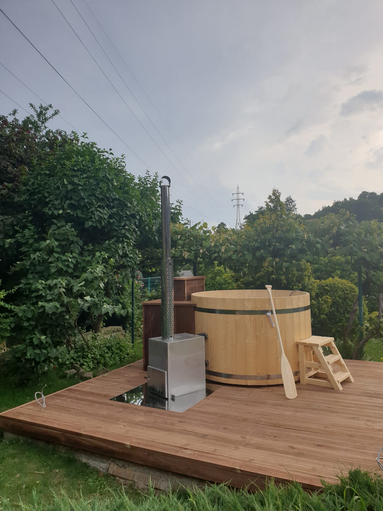 Proiect ciubăr, hot tub sau saună instalat de BSH Prodsalt — 15