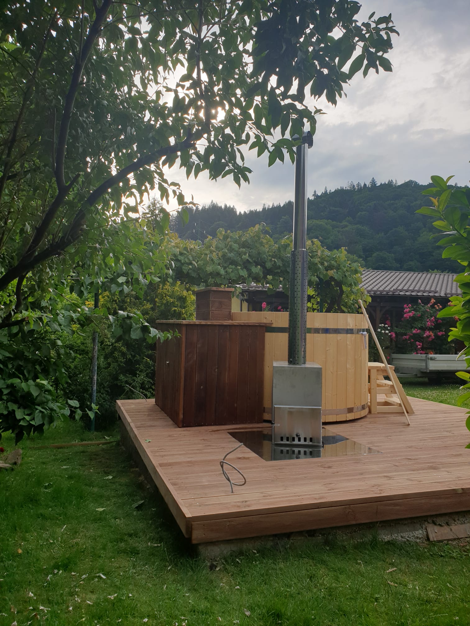 Proiect ciubăr, hot tub sau saună instalat de BSH Prodsalt — 18