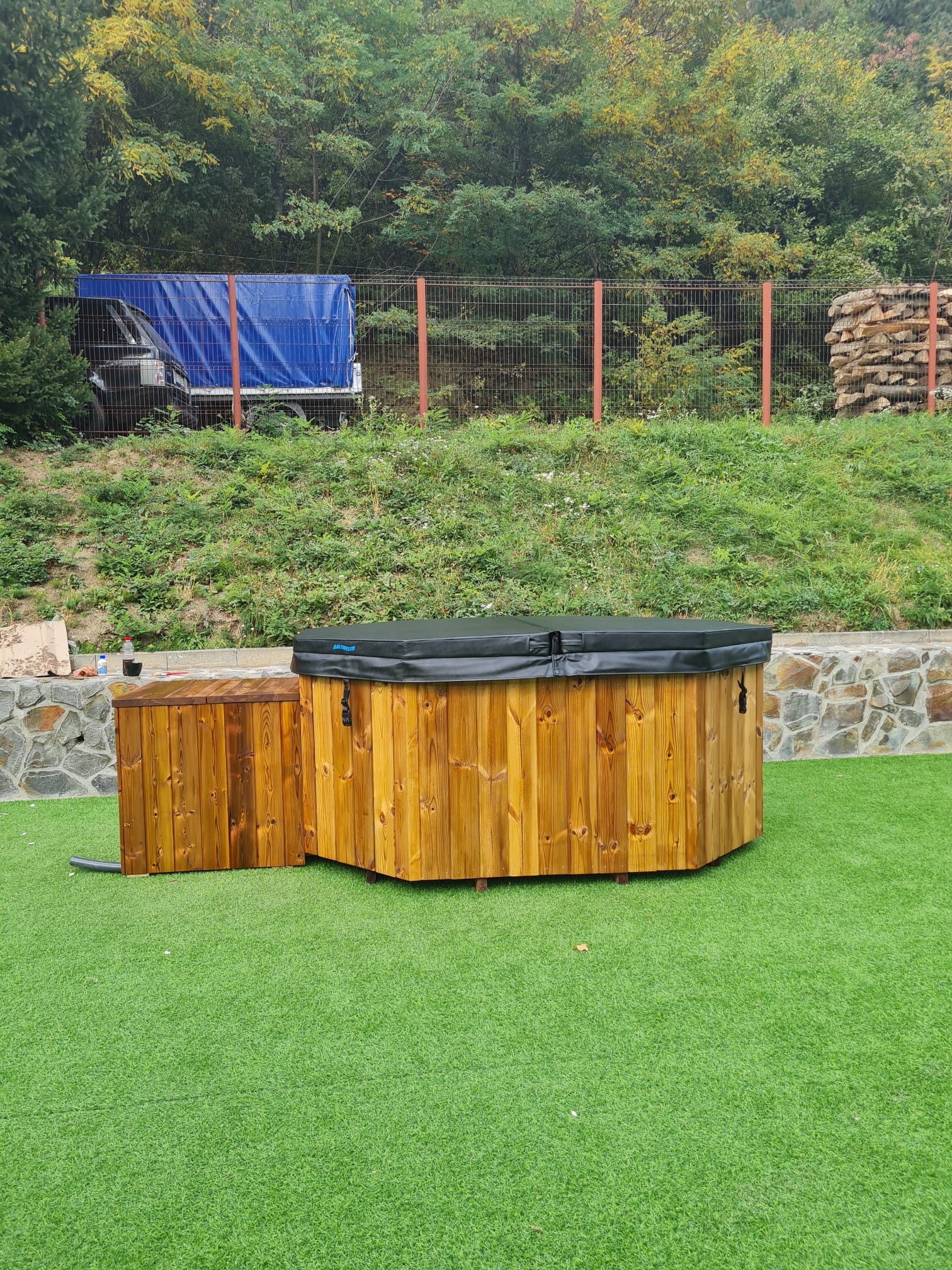 Proiect ciubăr, hot tub sau saună instalat de BSH Prodsalt — 21