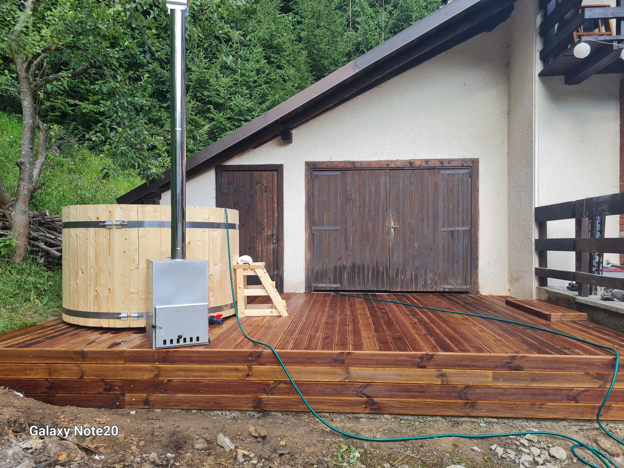 Proiect ciubăr, hot tub sau saună instalat de BSH Prodsalt — 22