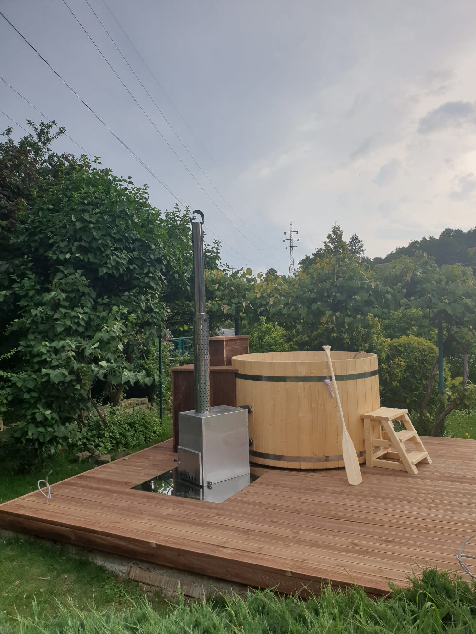 Proiect ciubăr, hot tub sau saună instalat de BSH Prodsalt — 24
