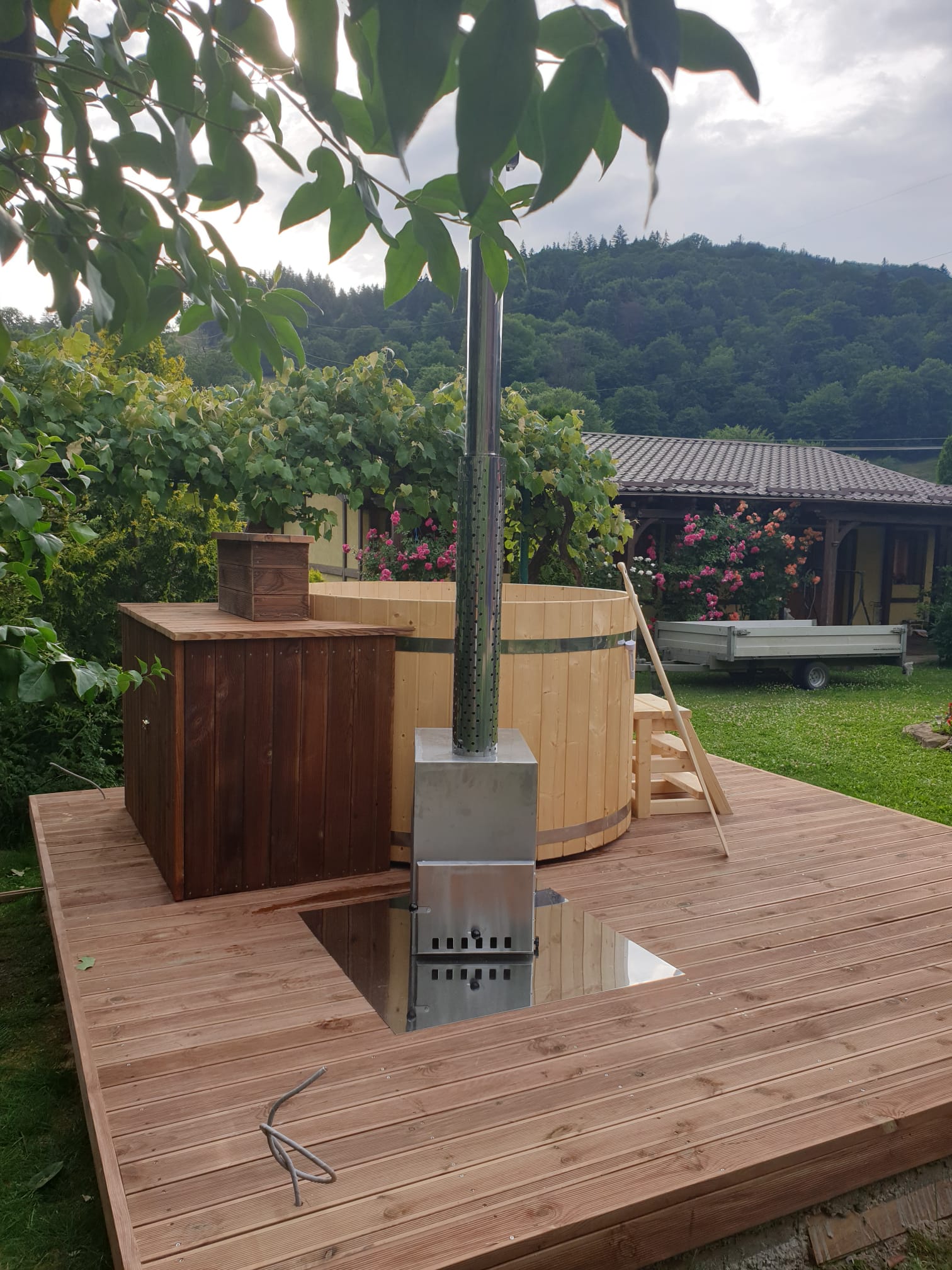 Proiect ciubăr, hot tub sau saună instalat de BSH Prodsalt — 25