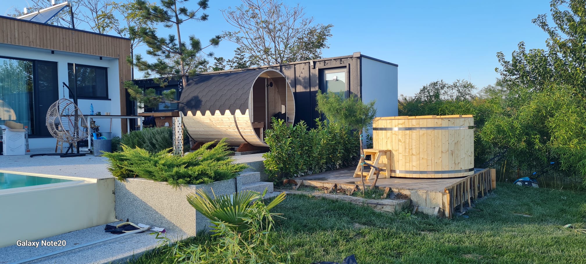Proiect ciubăr, hot tub sau saună instalat de BSH Prodsalt — 28