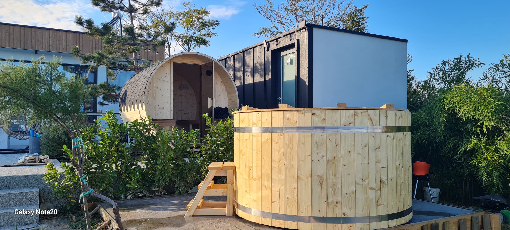 Proiect ciubăr, hot tub sau saună instalat de BSH Prodsalt — 29