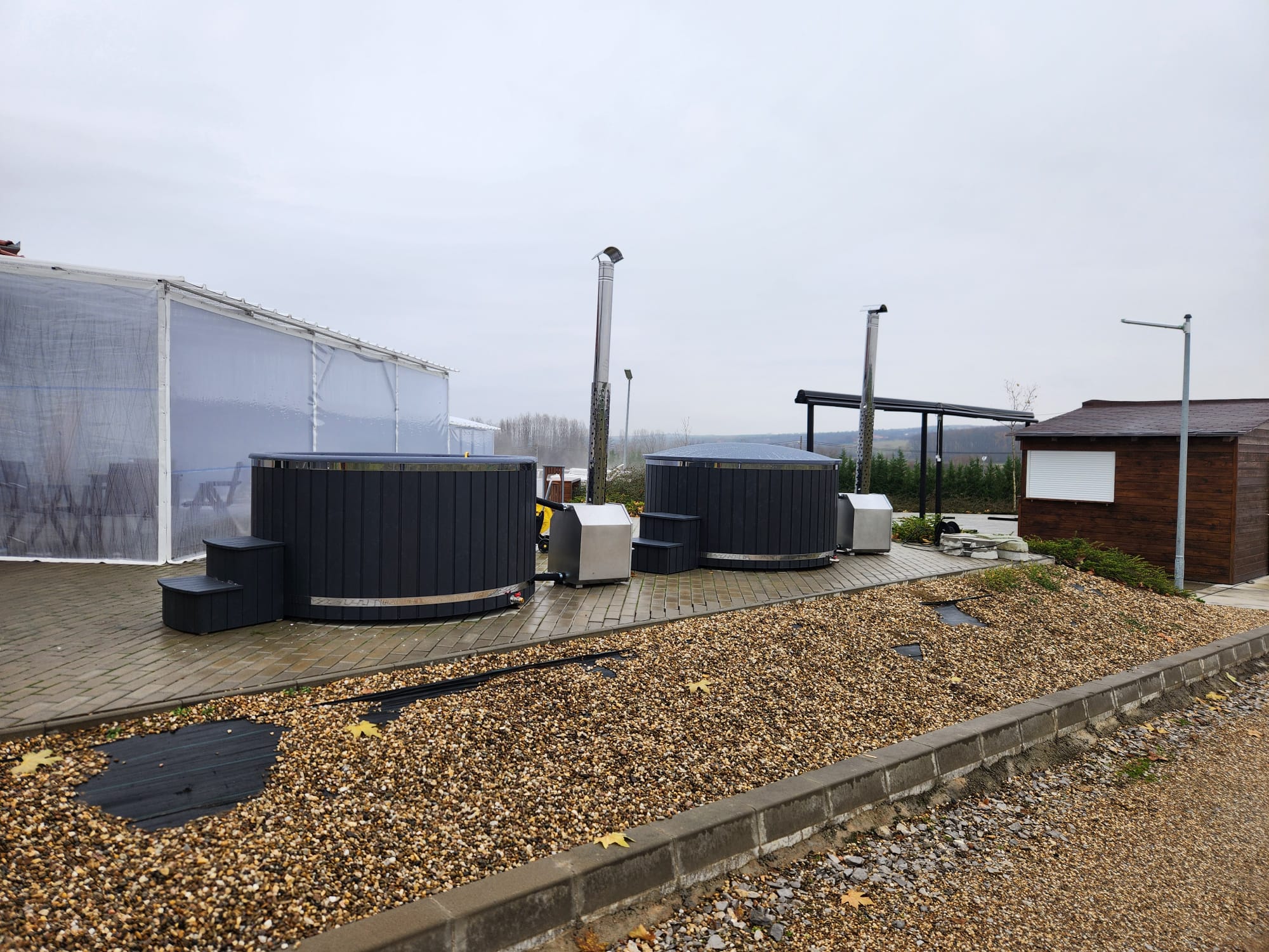 Proiect ciubăr, hot tub sau saună instalat de BSH Prodsalt — 33
