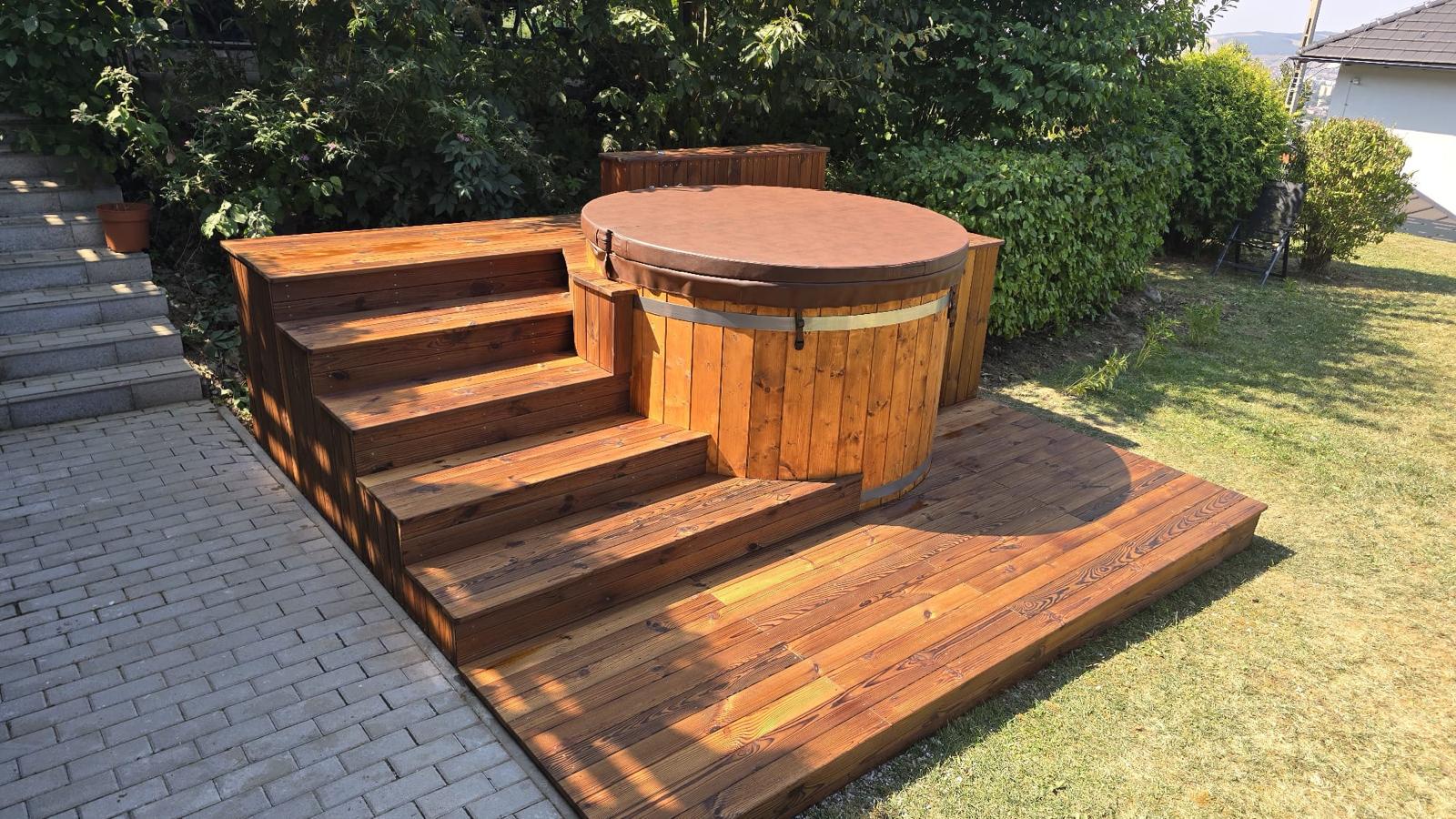 Proiect ciubăr, hot tub sau saună instalat de BSH Prodsalt — 39