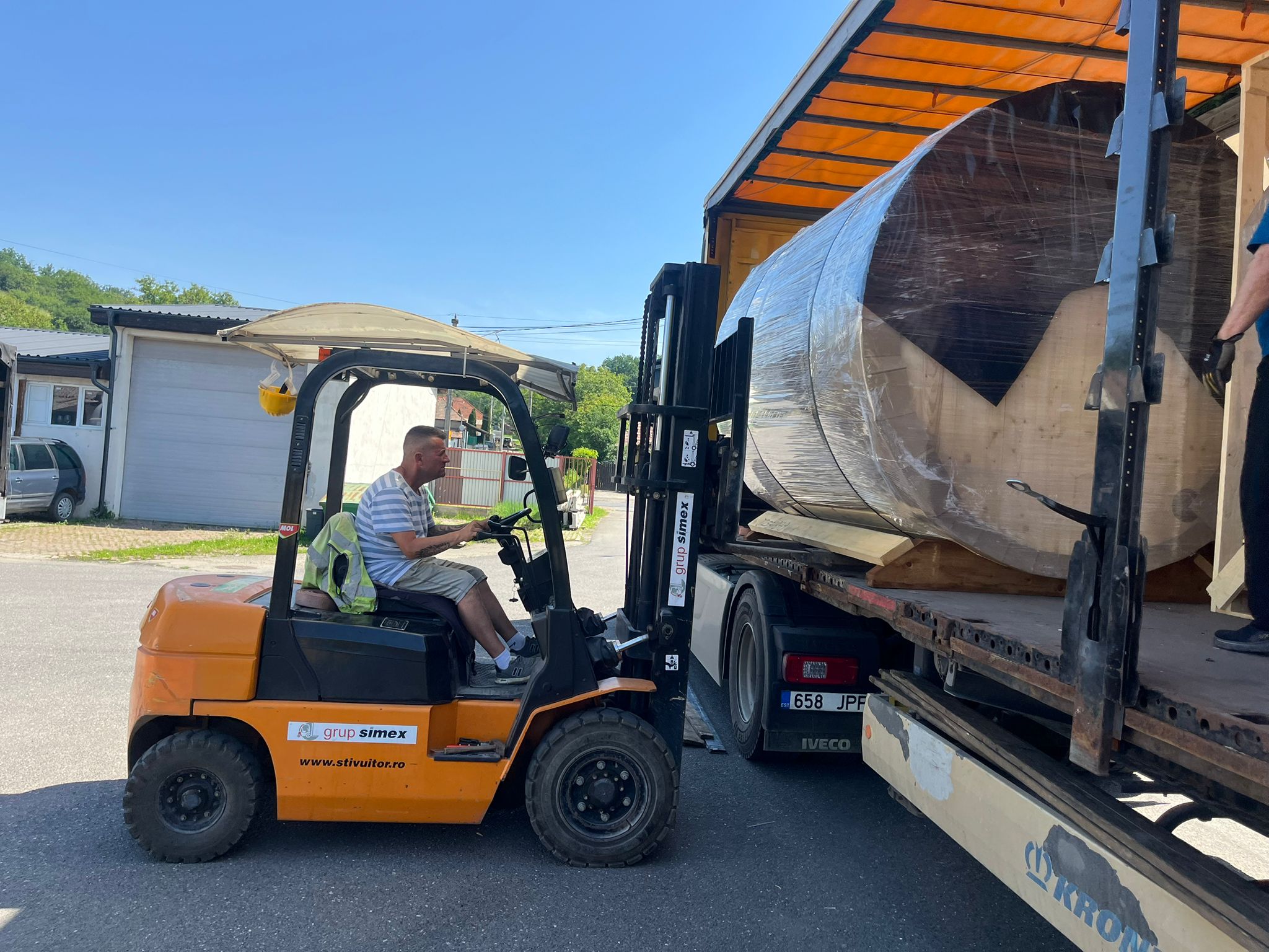 Proiect ciubăr, hot tub sau saună instalat de BSH Prodsalt — 41