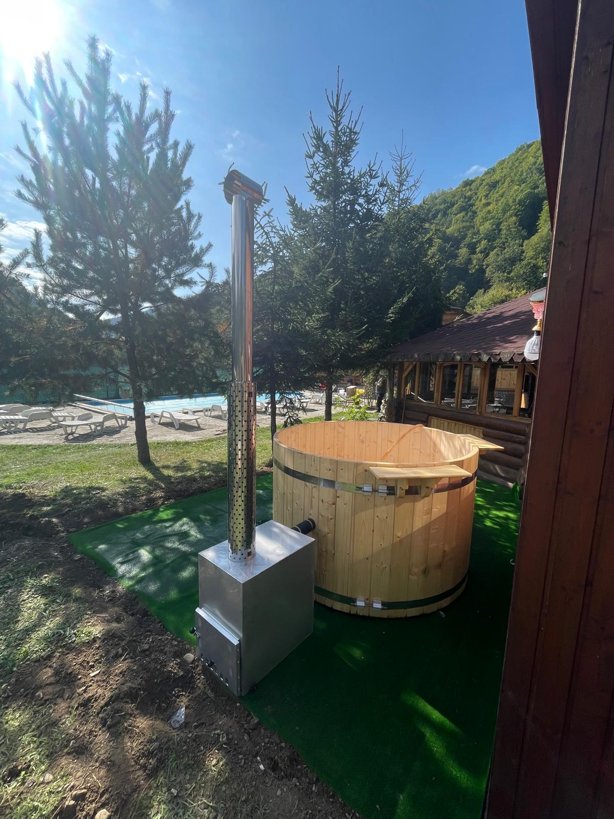Proiect ciubăr, hot tub sau saună instalat de BSH Prodsalt — 52