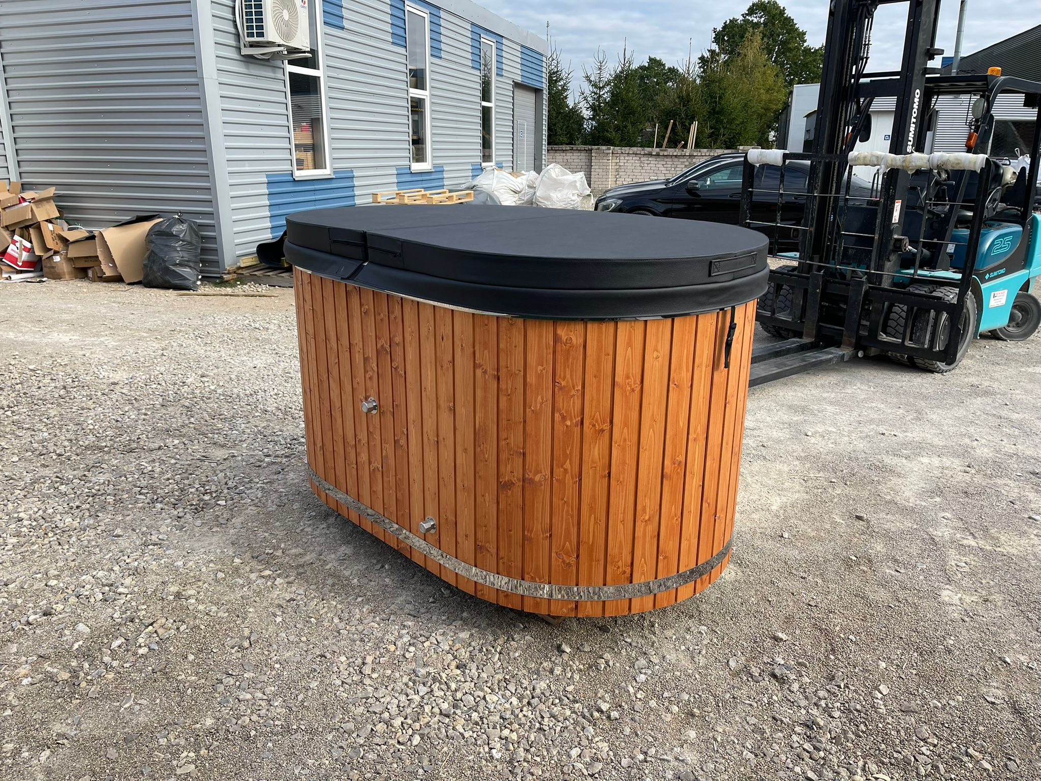 Proiect ciubăr, hot tub sau saună instalat de BSH Prodsalt — 53