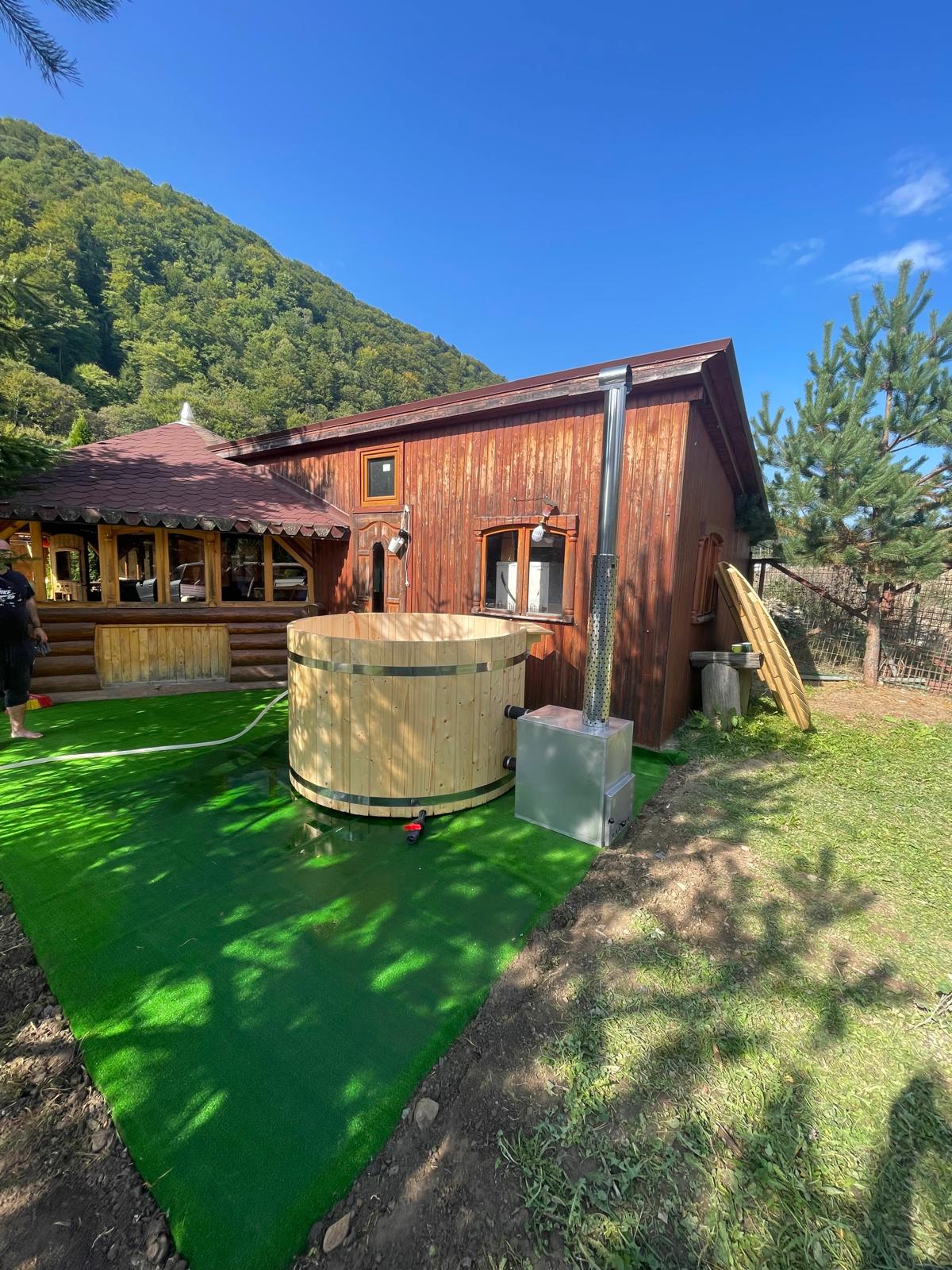 Proiect ciubăr, hot tub sau saună instalat de BSH Prodsalt — 55