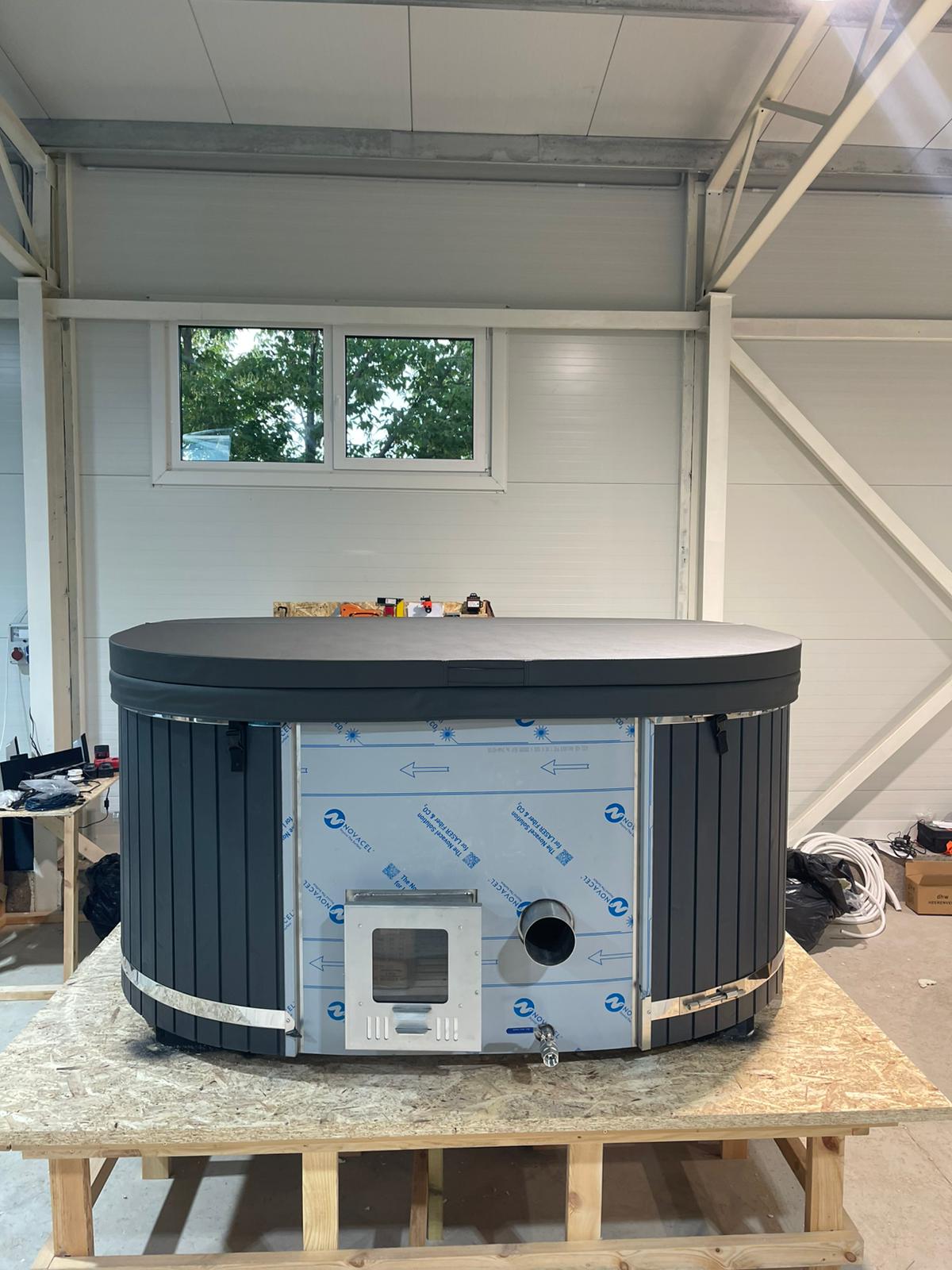 Proiect ciubăr, hot tub sau saună instalat de BSH Prodsalt — 58