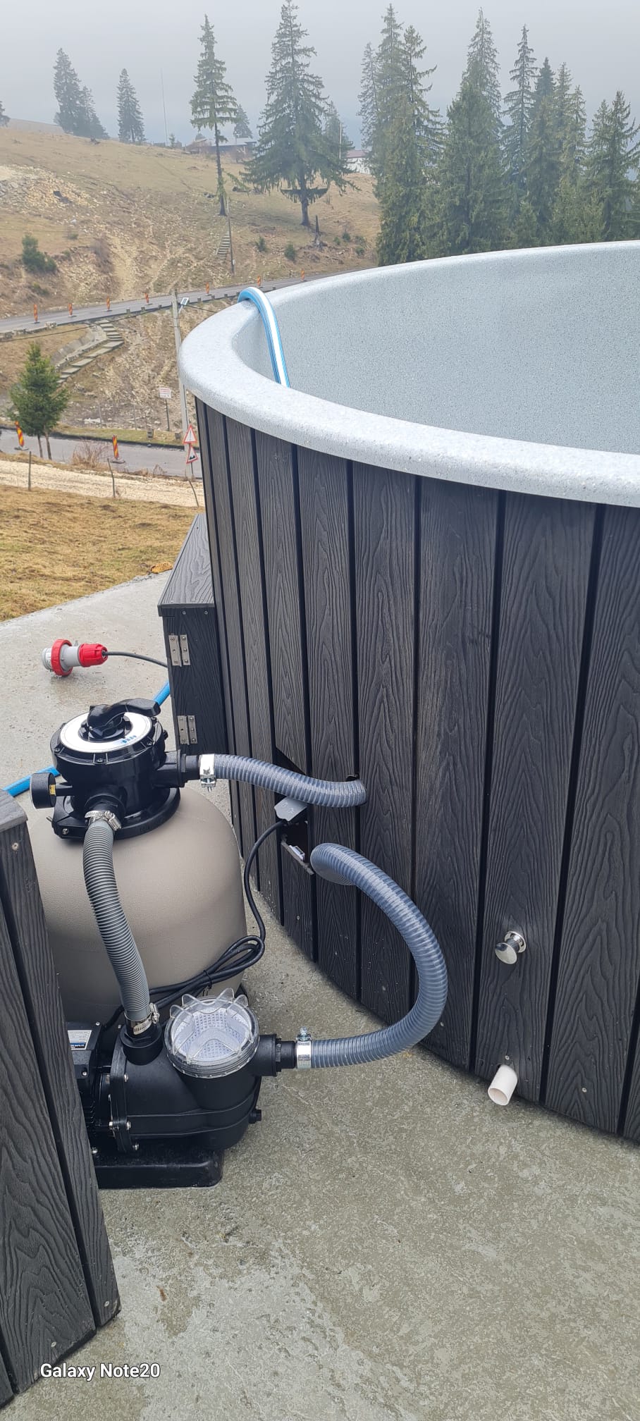Proiect ciubăr, hot tub sau saună instalat de BSH Prodsalt — 70