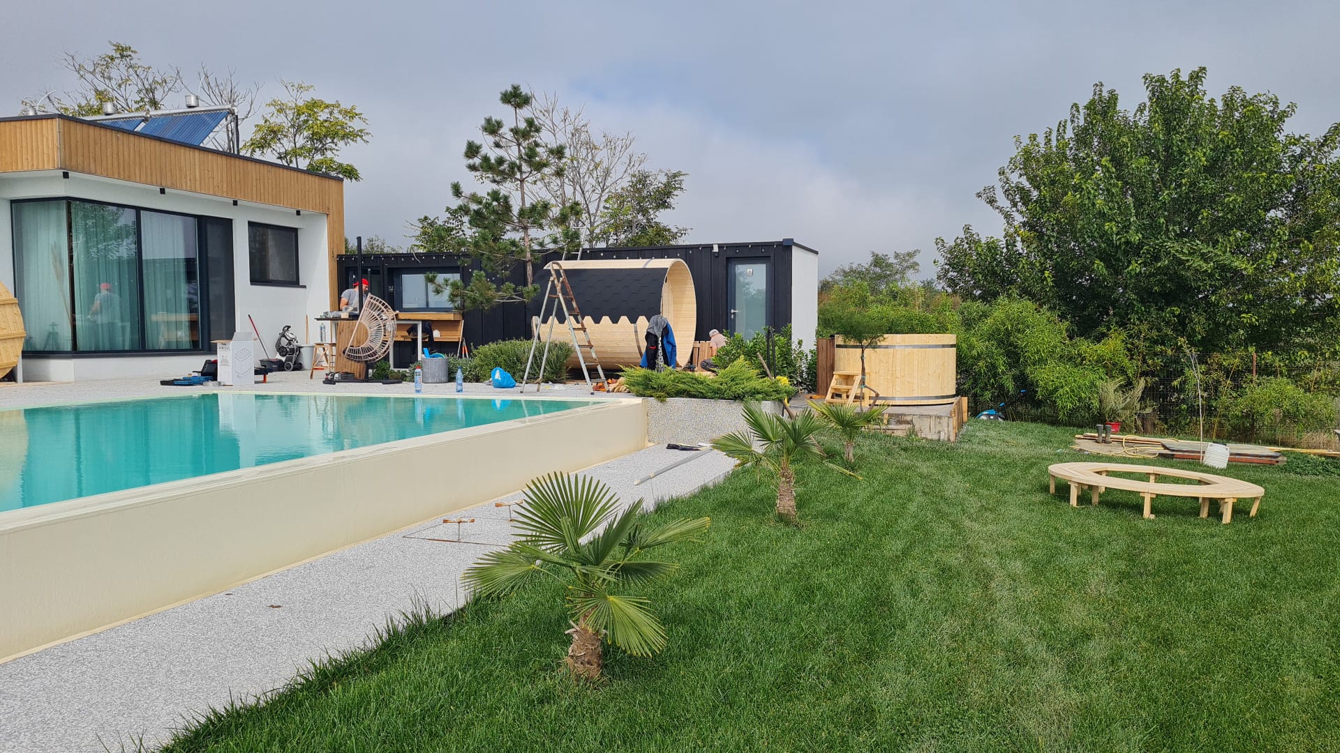 Proiect ciubăr, hot tub sau saună instalat de BSH Prodsalt — 71