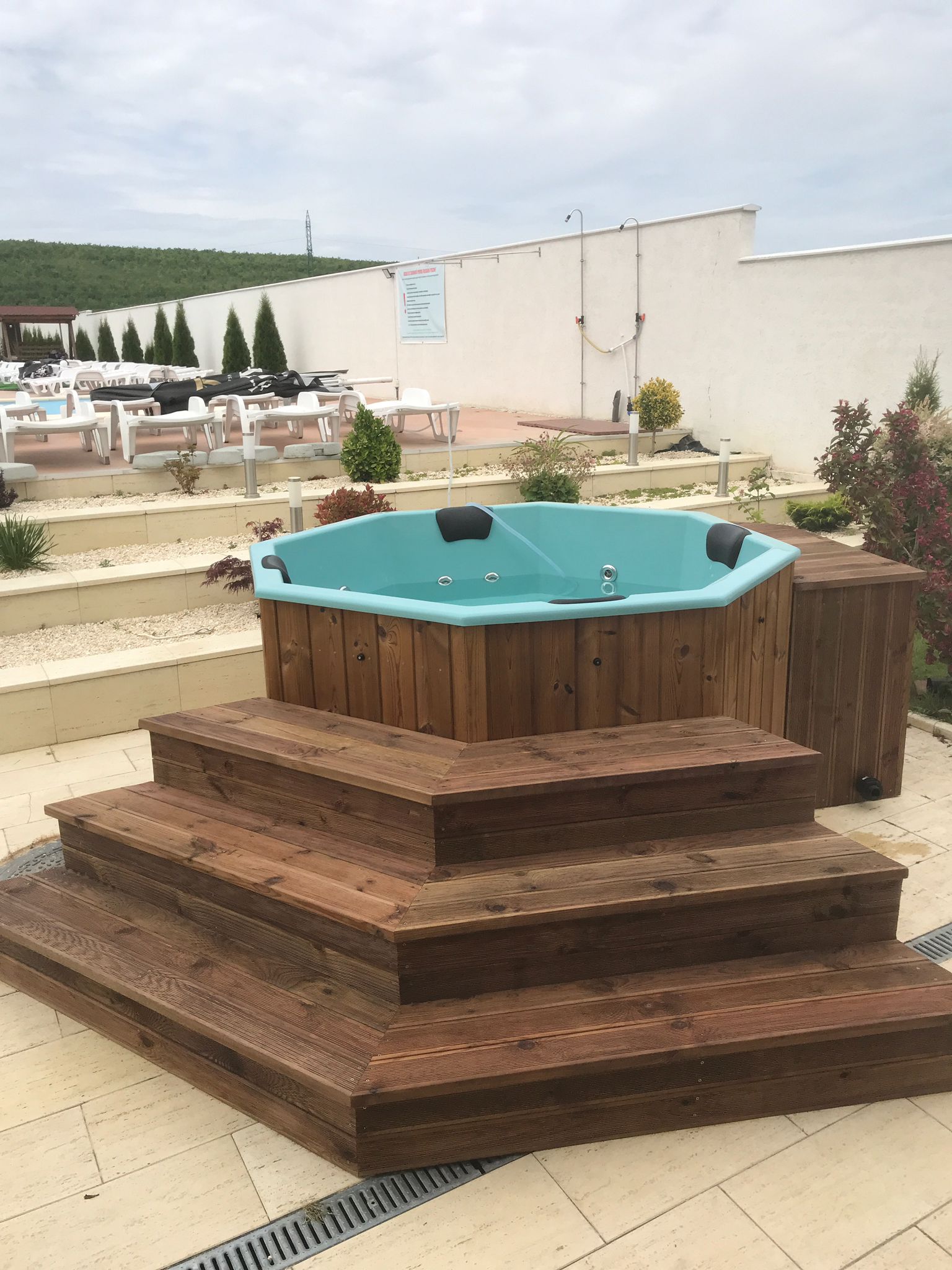 Proiect ciubăr, hot tub sau saună instalat de BSH Prodsalt — 74