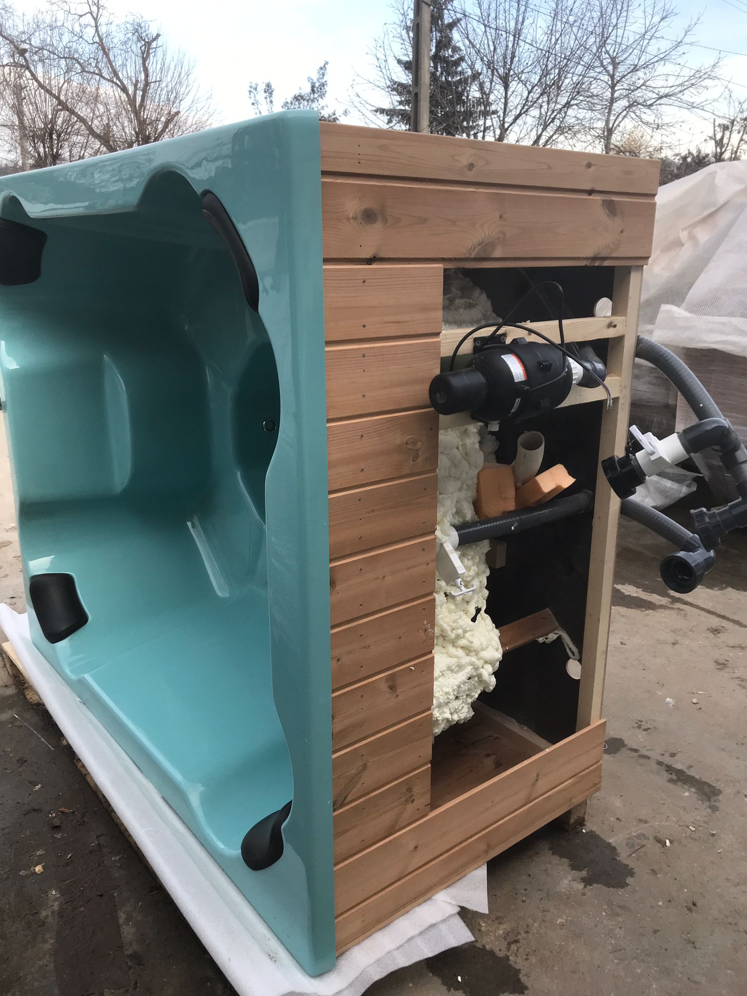 Proiect ciubăr, hot tub sau saună instalat de BSH Prodsalt — 76